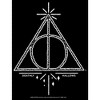 Men's Harry Potter Deathly Hallows Symbol T-Shirt - 2 of 4