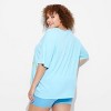 Women's Oversized Short Sleeve Graphic T-Shirt - Wild Fable™ - 3 of 3