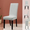 PiccoCasa Stretch Spandex Fabric Removable Washable Parsons Chair Slipcover - 4 of 4