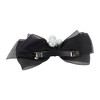 Unique Bargains Bow with Pearls Hair Barrettes 1 Pc - 3 of 4