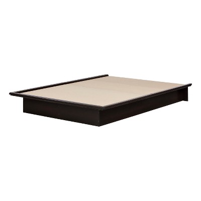 HomeStock Platform Bed - Modern Design Chocolate Step One
