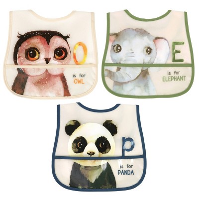 Image of Neat Solutions Bib Set - Alphabet - 3pk