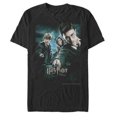 Men's Harry Potter Order Of Phoenix Poster T-shirt : Target