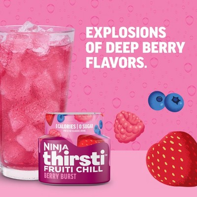 Ninja Thirsti FRUITI CHILL Berry Burst Flavored Water Drops