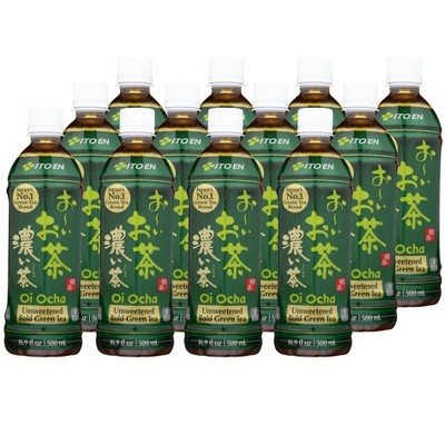 Photo 1 of EXP: 02/08/2026 - Ito En Oi Ocha Unsweetened Bold Green Tea - Case of 12/16.9 oz