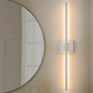 Rennnsan Zellora 27"H Hardwired Linear Modern LED Dimmable Wall Sconce - 1 of 4