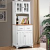 Traditional Microwave Cabinet - Home Source - image 2 of 4