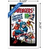 Trends International Marvel Comics - Avengers - Captain America - Comic Cover #4 Framed Wall Poster Prints - 3 of 4