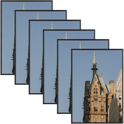 Golden State Art Poster Aluminum Picture Frame, 6-Pack