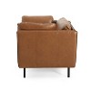 NicBex Modern Accent Chair with Soft Cushions Upholstered Comfy Chair Lounge Chair with Wooden Legs for Living Room, Bedroom - 4 of 4