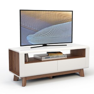 Costway 47'' TV Stand Media Entertainment Center Console w/ 2 Drawers Open Shelve - 1 of 4