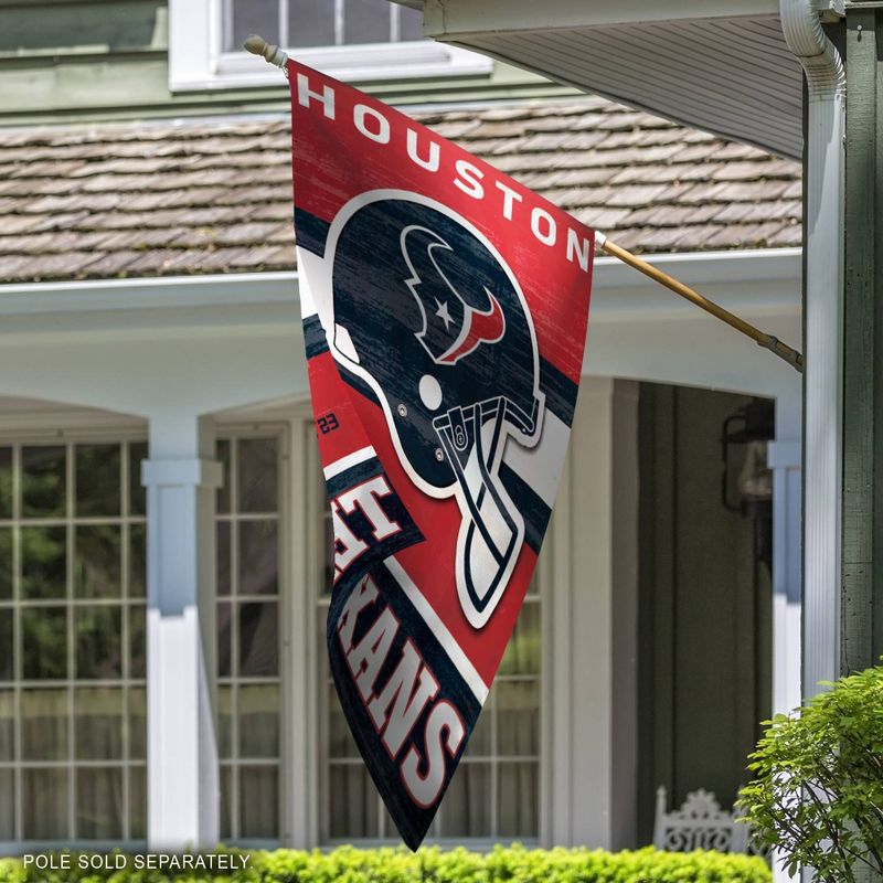 NFL Houston Texans 28&#34;x40&#34; Retro Banner Flag, 2 of 4