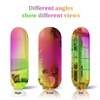 Artloge Wall Decor Mirror Long Oblong/Round Shape Iridescent Mirror Rainbow aesthetic Mirrors - 3 of 4