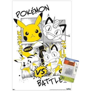 Trends International Pokémon - Battle Anime Unframed Wall Poster Prints