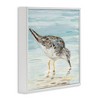 Stupell Industries Sandpiper on Shallow Beach Coast Framed Giclee Art - 2 of 4