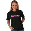 Betty Boop Breast Cancer Survivor Womens Graphic T Shirt Tees Brisco Brands - 3 of 4