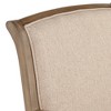 Kensington Hill Diana Beige Upholstered Wood Arm Traditional Accent Chair - 3 of 4