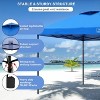 Anybear 10x10FT Blue Pop Up Canopy Tent with 2 Sidewalls - 2 of 4