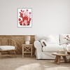 Stupell Industries Modern Red Cacti Framed Giclee Art - 2 of 4
