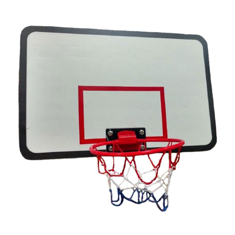 JumpKing ACC-UBSKU Universal Adjustable Trampoline Basketball Hoop w/ Basketball, 1 of 4