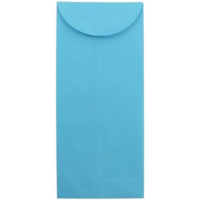 JAM Paper #11 Policy Business Colored Envelopes 4.5 x 10.375 Blue Recycled 3156390