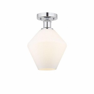 Cindyrella - 1 Light Semi-Flush Mount In Nautiical Style-11.25 Inches Tall and 8 Inches Wide - 1 of 1