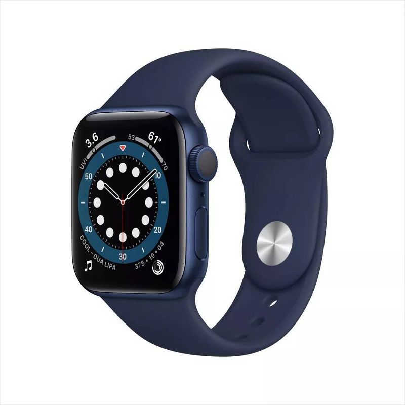 Refurbished Apple Watch Series 6 GPS Aluminum Case with Sport Band - Target Certified Refurbished, 1 of 4