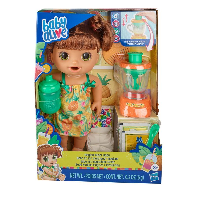 Baby Alive Magical Mixer Baby Doll - Pineapple Treat, 3 of 7