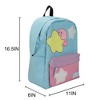 Kirby Stars 17” Pink & Blue Backpack - 3 of 4