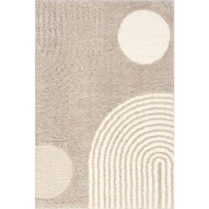 Nuloom Gloria Abstract Shag Area Rug - 1 of 4