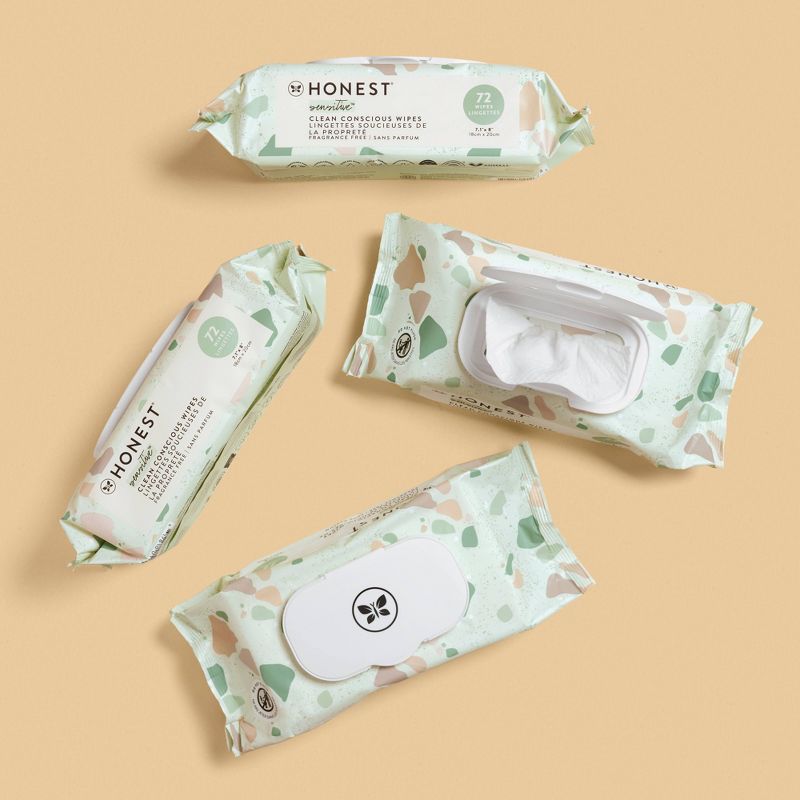 The Honest Company Plant-Based Baby Wipes made with over 99% Water - Classic(Select Count), 3 of 14