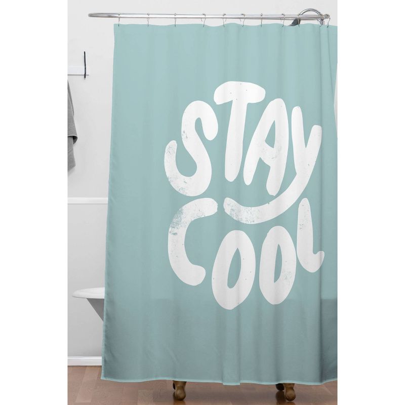 Phirst Stay Cool Shower Curtain Blue - Deny Designs, 3 of 5