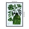 Amanti Art Abstract Green Floral No 2 by Susan Black Framed Canvas Wall Art - 4 of 4