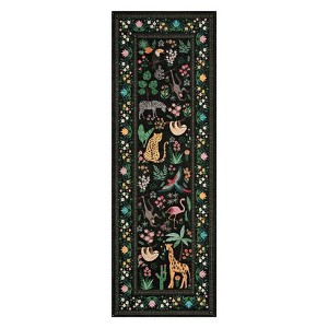 Coolmee  Machine Washable Modern Area Rug, Stain Resistant, Non Slip Rugs for Living Room, Bedroom, Hallway, Entryway & OfficeKhaki - 1 of 4