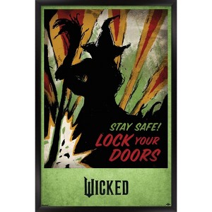 Trends International Wicked: For Good (2025) - Stay Safe Framed Wall Poster Prints - 1 of 4