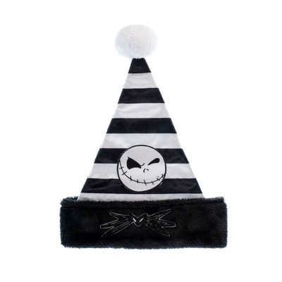 The Nightmare Before Christmas Jack Skellington Christmas Santa Hat 16"