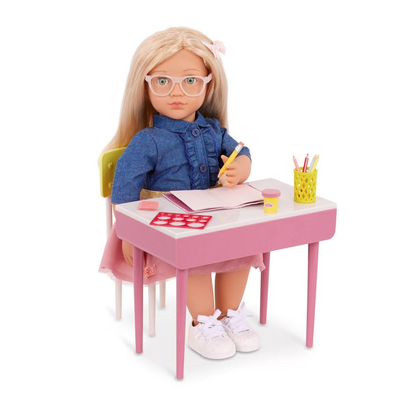 Our Generation Imagination Station Home Desk Dollhouse Accessory Set for 18&#39;&#39; Dolls, 4 of 7