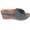 GC Shoes Tokyo Flower Comfort Slide Wedge Sandals - 2 of 4