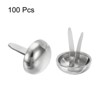 Unique Bargains Corrosion Resistance Light Weight Durable Arts and Crafts Brads 100 Pcs - 3 of 4