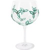Pavilion Gift Company - Holly & Berries - 24 oz Hand Decorated Glass - Drinkware - 4 of 4