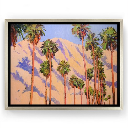 Americanflat - 12x16 Floating Canvas Champagne Gold - Palm Springs