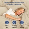 Ultra Soft Solid Pillowcases Set of 4 - Cozy & Breathable 4 Piece Pillow Covers - CGK Linens - 3 of 4