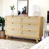 NicBex Rattan Dresser with 6 Drawers - 2 of 4