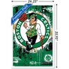 Trends International NBA Boston Celtics - Maximalist Logo 23 Framed Wall Poster Prints - 3 of 4