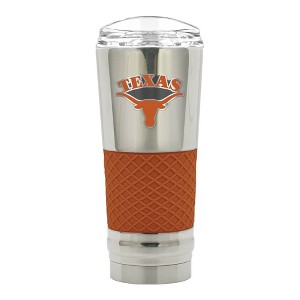 NCAA Texas Longhorns 24oz Chrome Draft Tumbler - 1 of 3