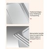 Steam Table Pans, Hotel Pans - 6 PCS Full/Half Size NSF Certified Stainless Steel Food Pans for Catering, No Handle/Lid - 3 of 4