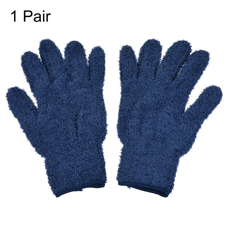 Unique Bargains Dusting Cleaning Gloves Microfiber Mittens for Plant  Lamp Window, 3 of 7