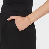 SUGARFIX by BaubleBar Crystal Initial Chain Bracelet - Gold - 2 of 4