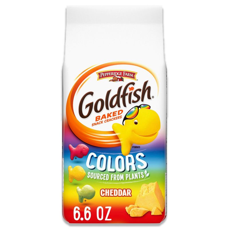 Pepperidge Farm Goldfish Colors Cheddar Crackers , 1 of 11
