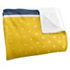 Coppin University Logo Dots Silky Touch Blanket White 50x60 - 3 of 4